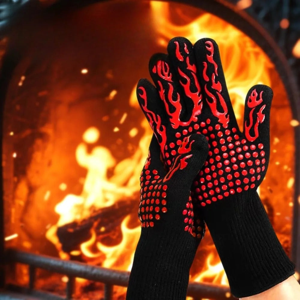 Heat Resistant Grill Gloves