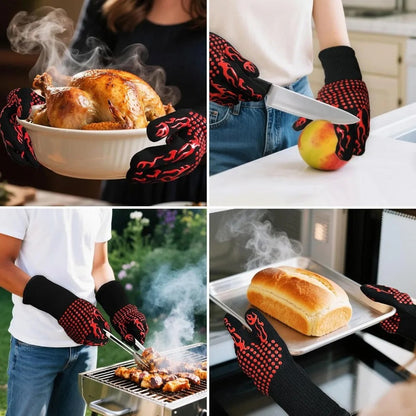 Heat Resistant Grill Gloves