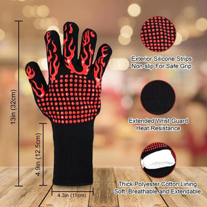 Heat Resistant Grill Gloves