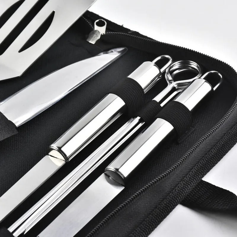 9-Piece Grill Tool Kit