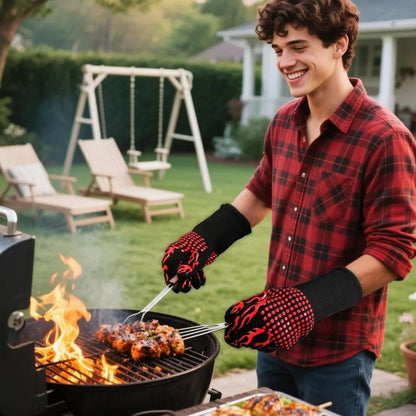 Heat Resistant Grill Gloves
